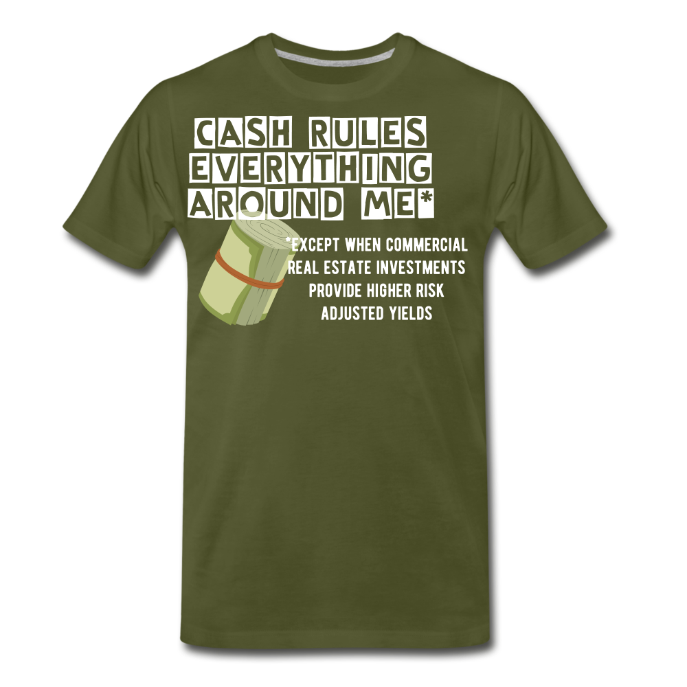 Cash Rules Everything* Tee — commercial real estate t-shirt