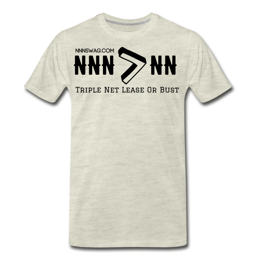 NNN > NN Tee — commercial real estate t-shirt