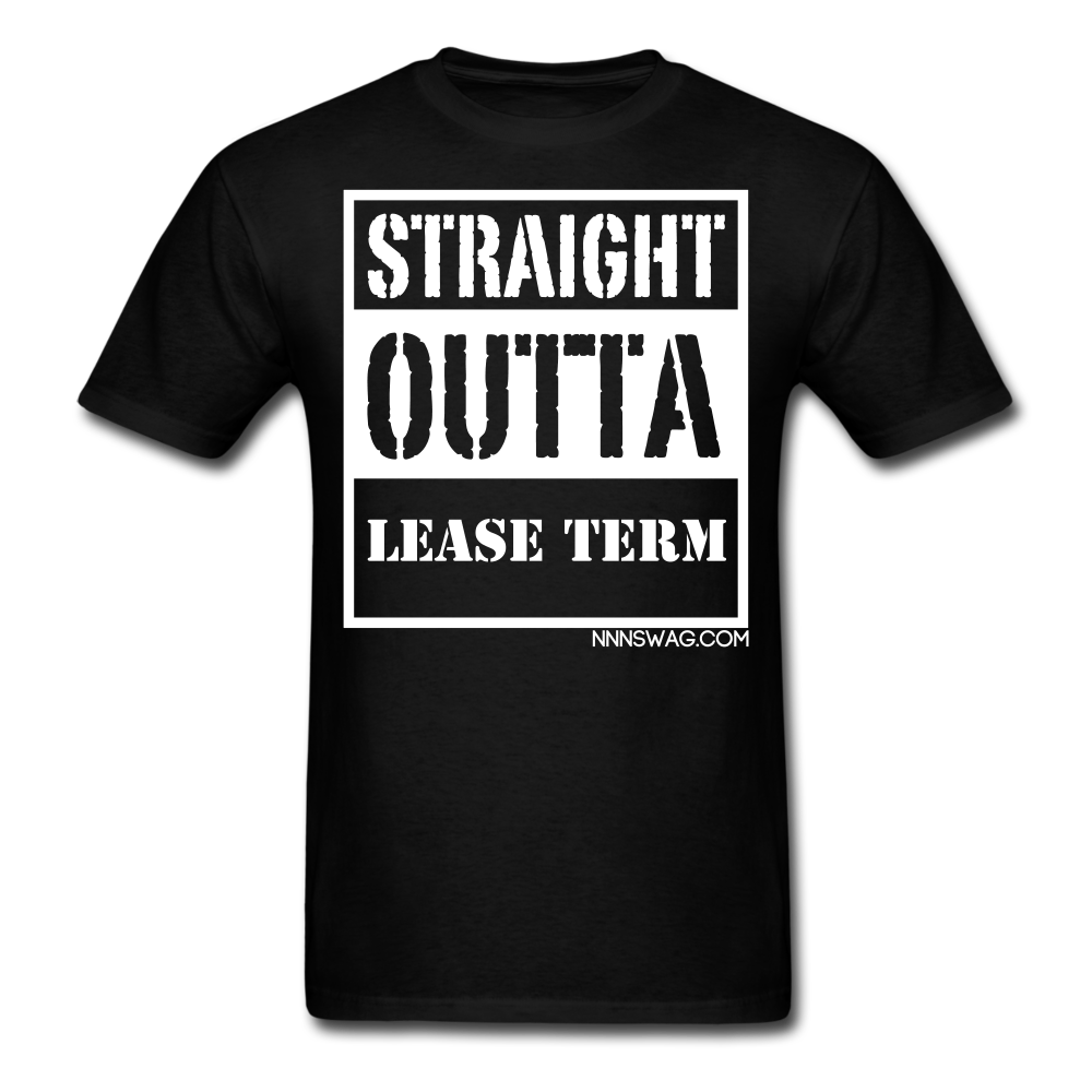 Straight Outta Lease Term Tee — commercial real estate t-shirt